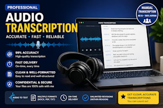 do accurate vietnamese audio transcription manually