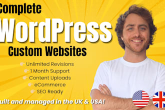 build a wordpress website