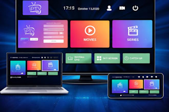 set up m3u playlist and configure your streaming player app