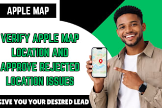 verify your apple map location and approve rejected issues
