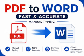 convert PDF to word with accuracy