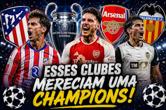 eu vou editar vÍdeos de futebol para o seu canal no youtube