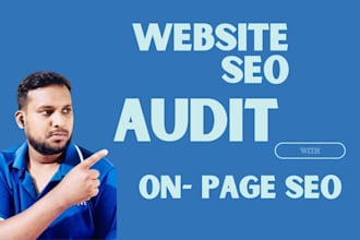 do technical website audit and analysis on page seo with action plan