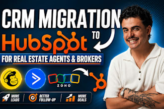 migrate real estate crm to hubspot crm