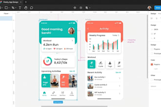 create engaging mobile UI UX design in figma
