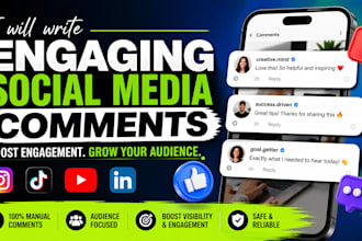 write enganging replies and responses for your audience