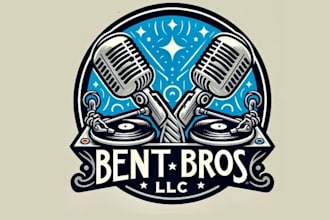 design high quality custom radio stations logo with free source file