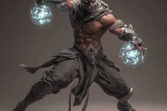 create stylized low poly 3d game ready character in iclone unity unreal engine