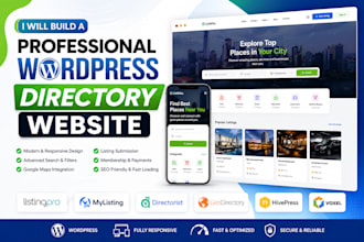 build a wordpress business directory website