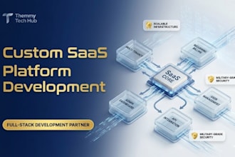 build a custom saas platform and multi tenant web application
