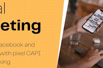 set up facebook ads and pixel conversion API capi tracking