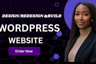 design or redesign wordpress website