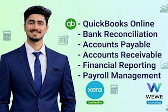 do quickbooks, bookkeeping and bank reconciliation