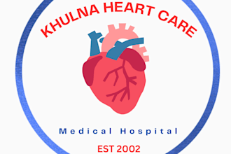 design modern dental medical heart clinic hospital logo