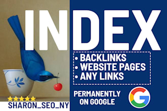 do backlinks indexing, permanently on google