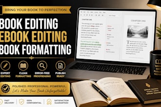 book editing ebook editing proofreading kdp formatting ebook formatting