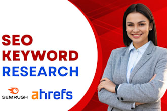 do keyword research, SEO analysis and competitor analysis