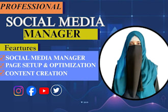 be your professional social media manager grow your brand