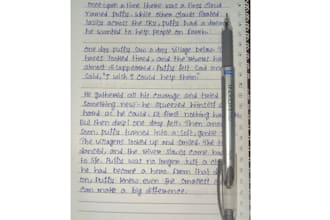 write anything with my beautiful handwriting