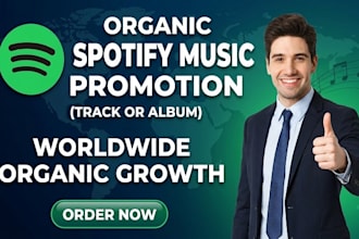 do worldwide spotify music promotion for organic growth