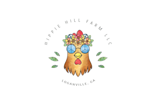 design watercolor floral and botanical logo