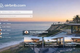 build wix airbnb arbitrage website rental portfolio website lodgify booking site