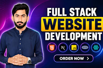 build custom website as full stack web developer with ai, website develop