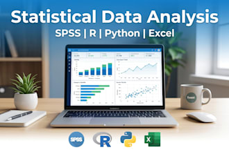 do statistical data analysis in python, rstudio, excel, matlab