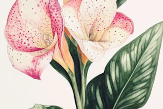 draw botanical food illustration art