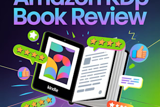 professionally review your book, ebook and arc read it on amazon
