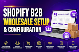 do shopify b2b wholesale setup configuration