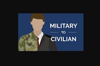 edit or create a military to civilian resume