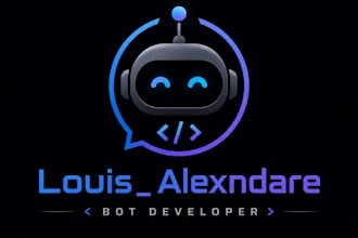 develop a  bot for you