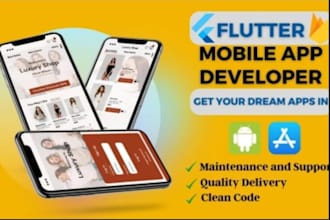 flutter app creation ai mobile app development IOS app android app developer