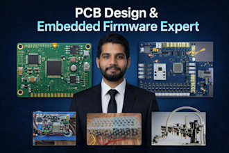 do pcb design with embedded firmware for your product