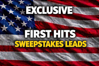 provide first hits exclusive sweepstakes