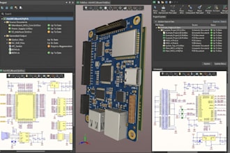 expert multilayer pcb design with schematics, gerbers and bom in kicad or altium