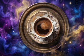 your turkish coffee cup about a specific person