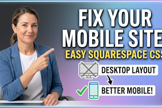 fix your squarespace mobile layout so it looks perfect on every device