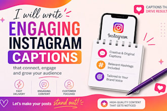 write engaging instagram captions for your business