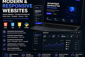 build a custom web app or dashboard