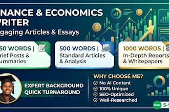 write quality finance and accounting articles