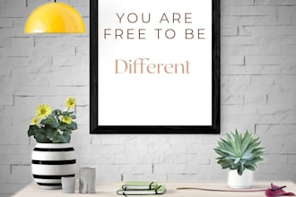 create beautiful canva digital paintings and wall art