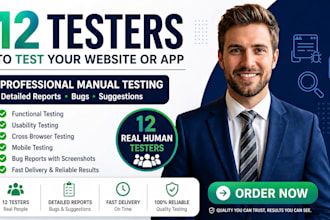 provide 12 testers closed testing 20 testers mobile app testing 12 testers