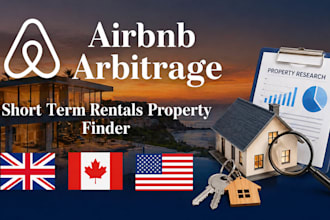 find profitable airbnb arbitrage properties for short term rentals in the USA