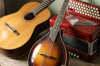 craft beautiful and emotional mandolin music for your project