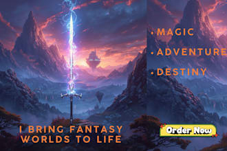 ghostwrite an immersive fantasy story with rich worldbuilding