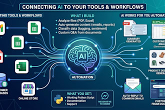 integrate chatgpt or claude into your workflow