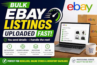 bulk upload ebay listings fast for your store