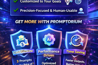 create 3 optimized ai prompts for better results